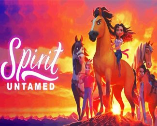 Spirit Untamed Animated Movie diamond painting