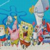 Spongebob And His Friends diamond paintings