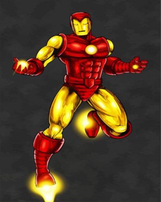 Superhero Iron Man diamond painting