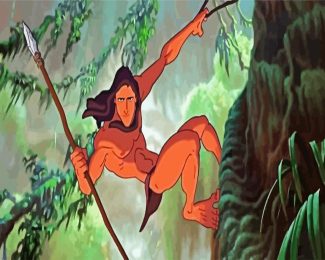 Tarzan Adventure diamond painting