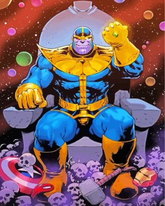 Thanos Superhero diamond painting