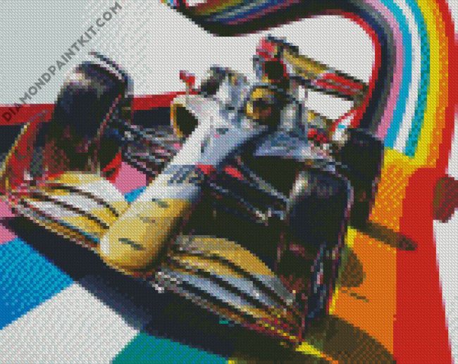 The Formula One Car diamond paintings