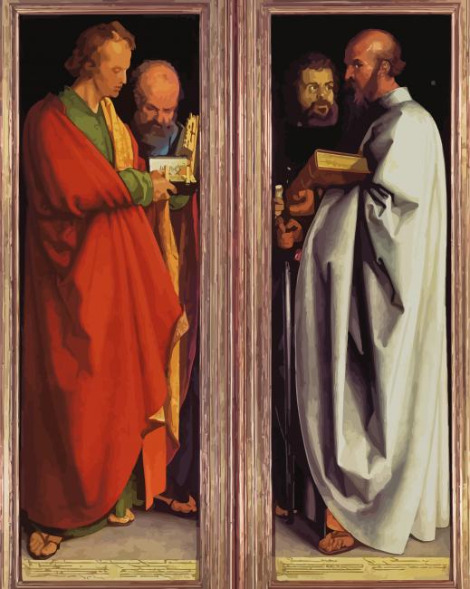 The Four Apostles by Durer diamond painting