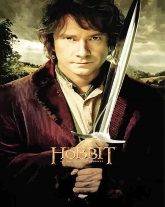 The Hobbit Bilbo diamond painting