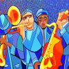 The Jazz Band Art diamond painting