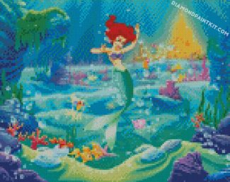 The Little Mermaid Ariel diamond paintings