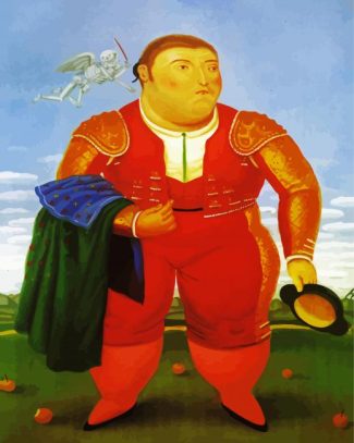 The Matador Fernando Botero diamond painting