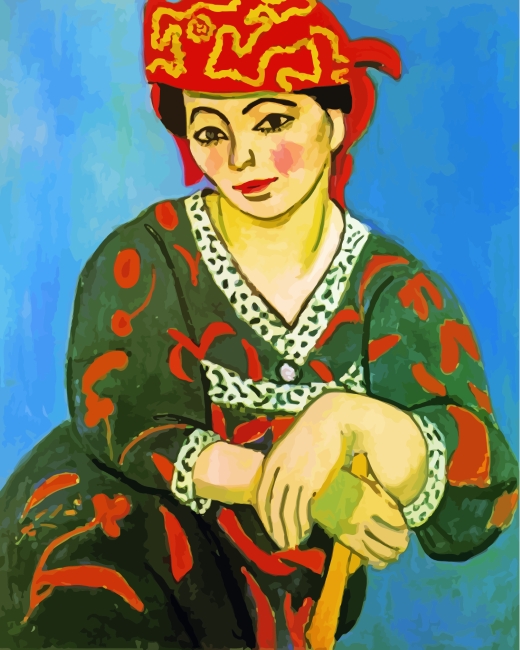 The Red Madrass Matisse Art diamond painting