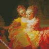The Two Sisters By Fragonard diamond painting