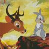 Thumper And Deer diamond painting