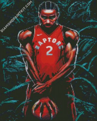 Toronto Raptors Player diamond painting