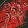 Toronto Raptors Players diamond painting