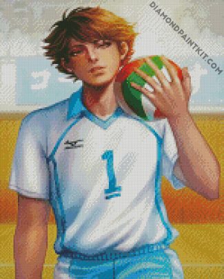Toru Oikawa Volleyball Player diamond paintings