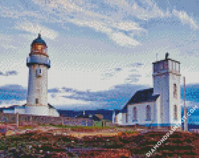 Toward Point Lighthouse dunoon diamond paintings