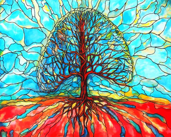 Tree Of Life Art - 5D Diamond Painting 
