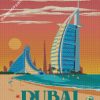 UAE Dubai Poster diamond paintings