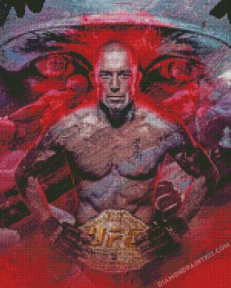 UFC MMA Fighter Art diamond paintings