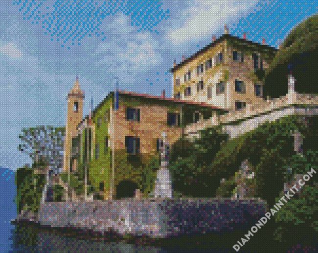 Villa Del Balbianello Como Italy diamond painting
