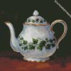 White Vintage Teapot diamond painting