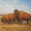 Wild Buffaloes diamond paintings