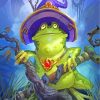 Witch Frog diamond painting