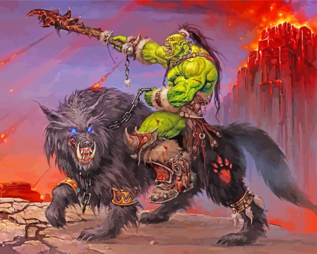 World Of Warcraft Mankrik diamond painting