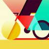 Abstract Aesthetic Bicycle diamond painting