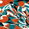 abstract cyclists diamond painting