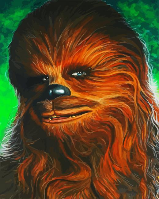 Aesthetic Chewbacca Star Wars - 5D Diamond Painting 