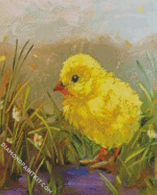 Aesthetic Chick Bird diamond painting