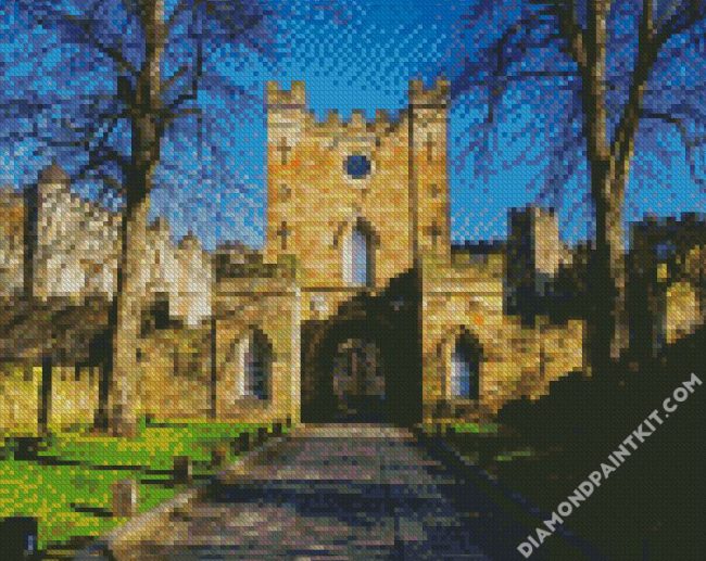 aesthetic Durham Castle diamond paintings
