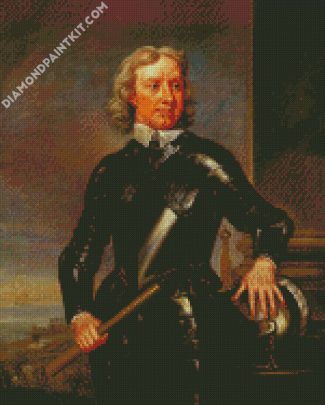 Aesthetic Oliver Cromwell diamond painting