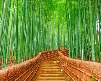 bamboo Forest diamond painting