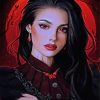 beautiful vampire lady diamond painting