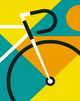 Bike Illustration diamond painting