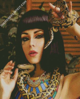 Cleopatra And The Snake diamond painting