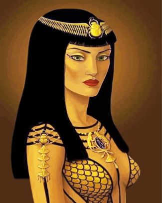Cleopatra diamond painting