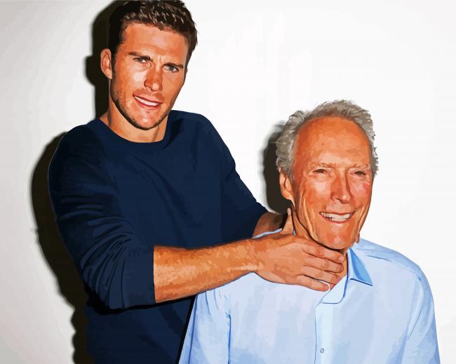 clin and scott eastwood diamond painting