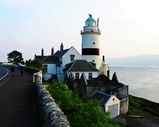 cloch lighthouse dunoon diamond painting