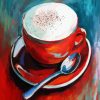 coffee cup diamond painting