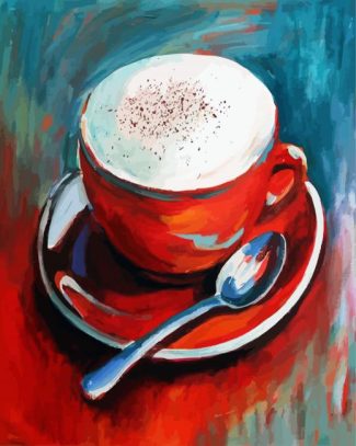 coffee cup diamond painting