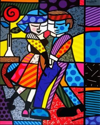 Colorful Dancers diamond painting