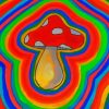 Colorful Mushroom diamond painting