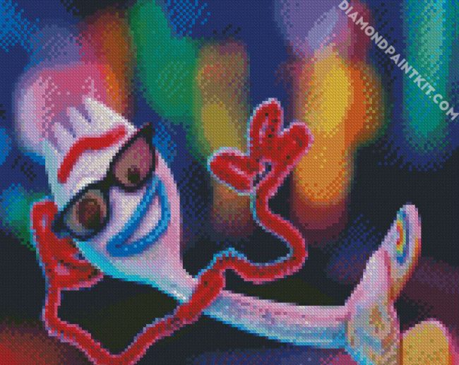 Cool Forky diamond painting