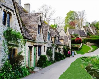 Cotswolds In UK diamond painting