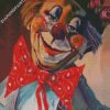Creepy Clown Smiling diamond painting