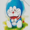 Aesthetic Doraemon diamond painting