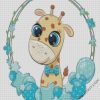 cute baby giraffe diamond paintings