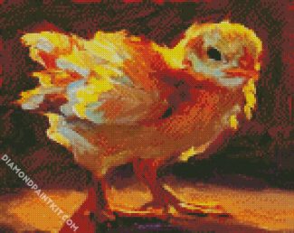Cute Yellow Chick diamond painting