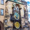 czech prague astronomical clock diamond painting